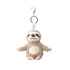 Warmies® Brown Sloth Bag Charm