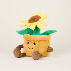 Warmies® Yellow Flower Pot