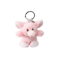 Warmies® Pink Elephant Keyring